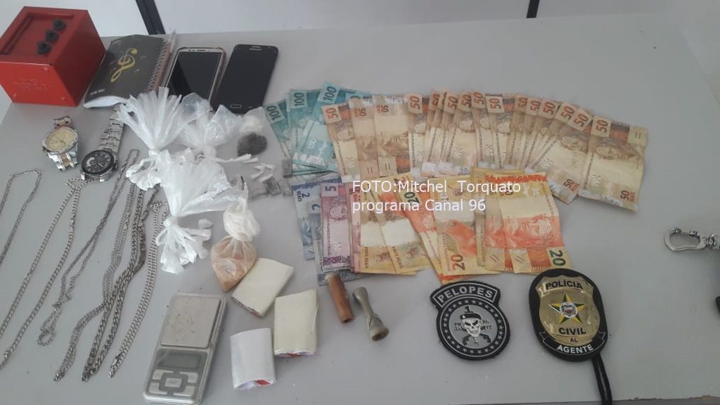 Áudio:Delegado regional fala após operação conjunta entre PC e PM que prendeu traficantes em Arapiraca.