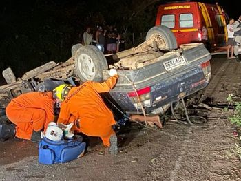 Duas pessoas morrem em grave acidente na zona rural de Delmiro Gouveia