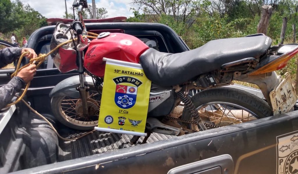 Rapaz é detido com moto roubada em Palmeira dos Indios