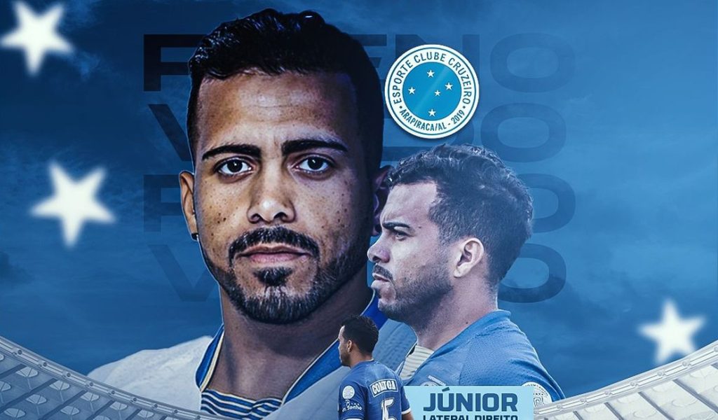 Cruzeiro anuncia renovação de contrato com o lateral Júnior