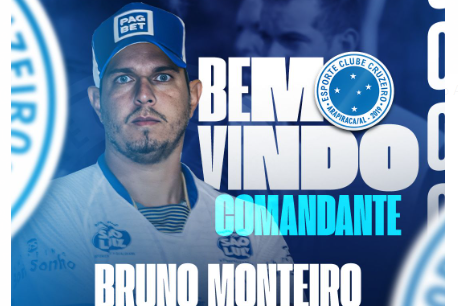 Cruzeiro de Arapiraca anuncia o técnico Bruno Monteiro para temporada 2024
