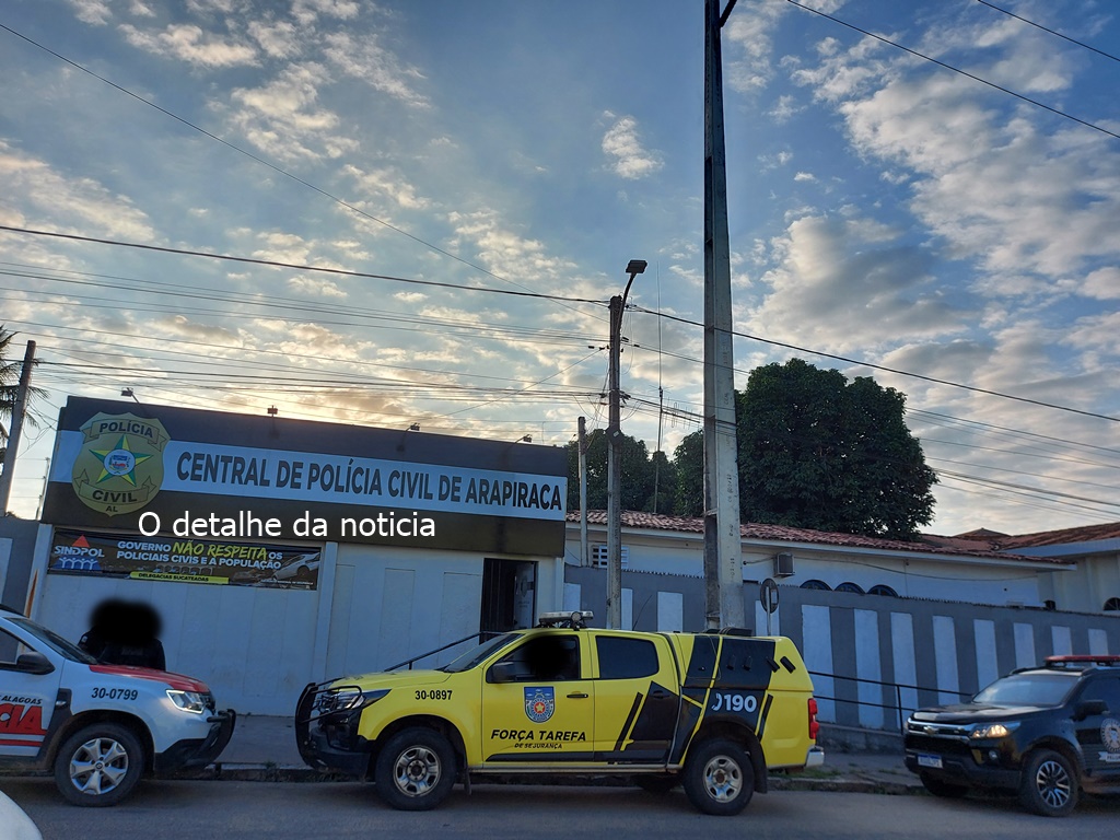 Homem é levado até a delegacia após ameaçar o próprio pai, em Arapiraca