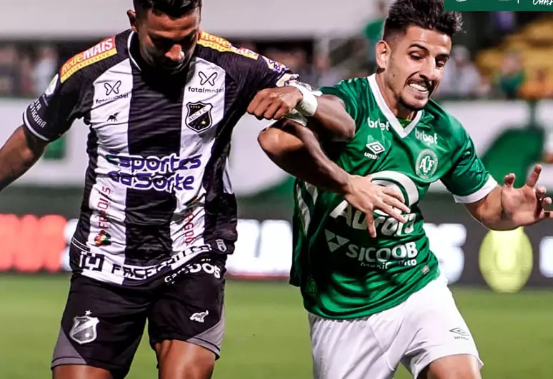 Chapecoense e ABC empatam e seguem na zona de rebaixamento da Série B