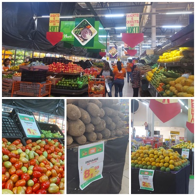 Quarta e Quinta com promoções imperdíveis em frutas e verduras no Supermercado São Luiz; corra e aproveite!